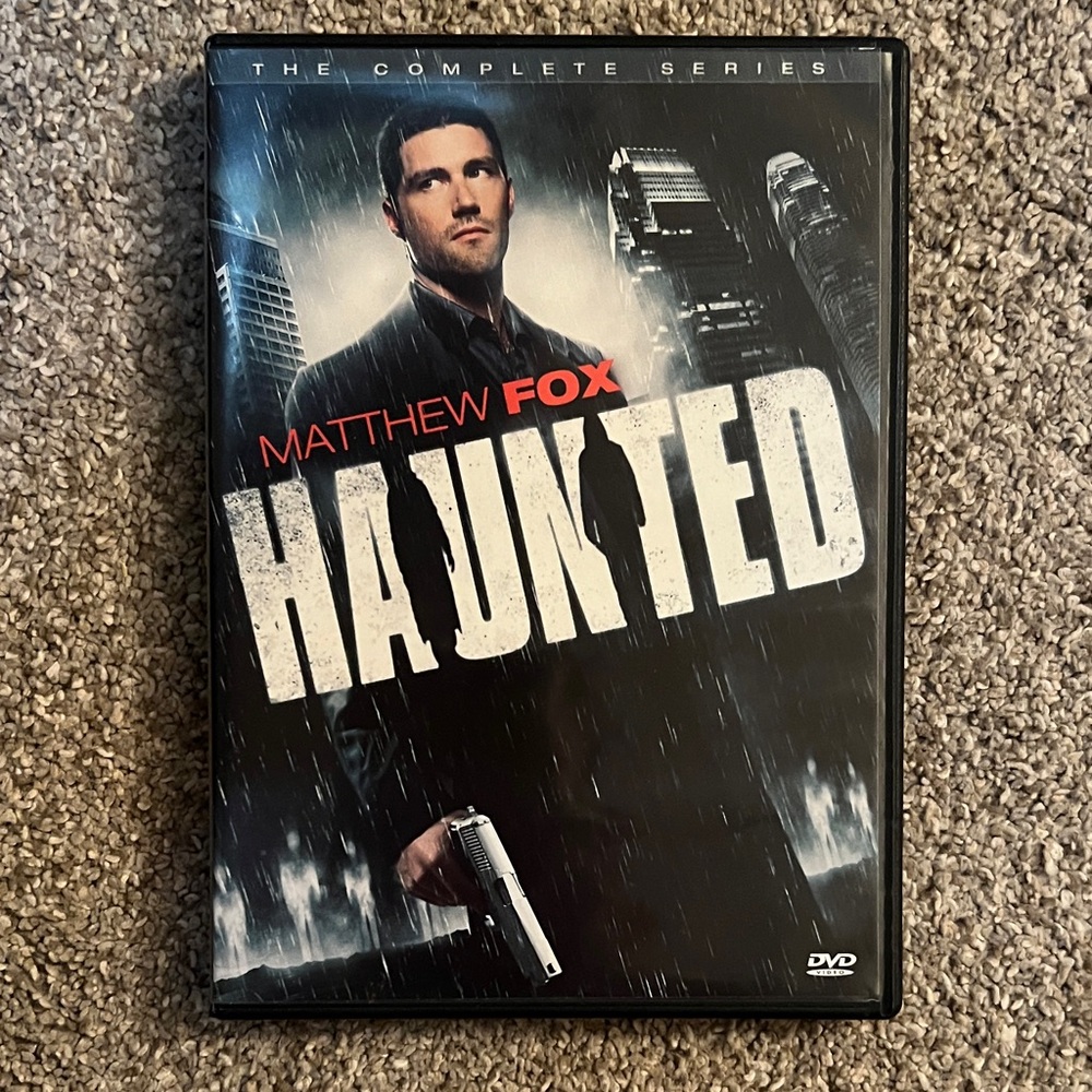Haunted DVD - Black Cover